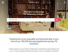 Tablet Screenshot of liveskyline.com